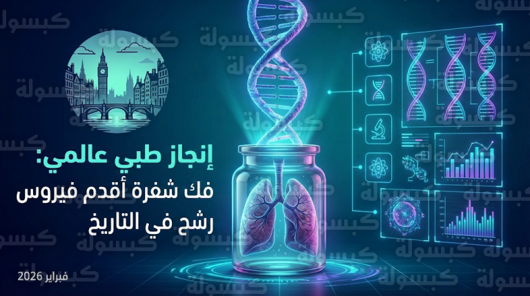 علماء ينجحون في إعادة بناء أقدم فيروس رشح بشري عمره 250 عاماً من عينة تاريخية في لندن