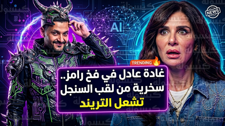 غادة عادل تتصدر التريند بعد وصفها بلقب السنجل ماذر في برنامج رامز ليفل الوحش
