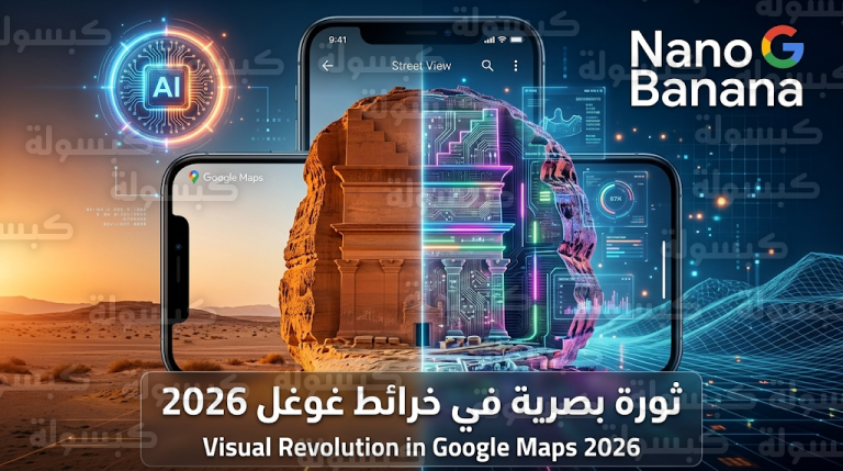 غوغل تدمج أداة نانو بانانا في تطبيق الخرائط لتحويل المعالم الحقيقية إلى نماذج فنية مبتكرة