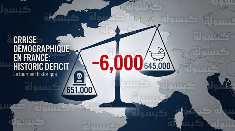 فرنسا تدخل منعطفاً ديمغرافياً حاداً مع تسجيل عجز طبيعي وتفوق الوفيات على المواليد لأول مرة منذ الحرب العالمية الثانية