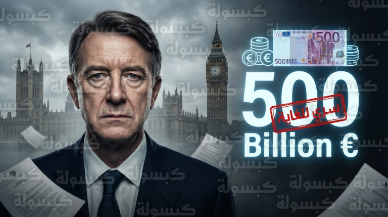 فضيحة تسريب خطة إنقاذ أوروبية بمليارات اليوروهات تطيح بالوزير البريطاني الأسبق بيتر ماندلسون خلف القضبان