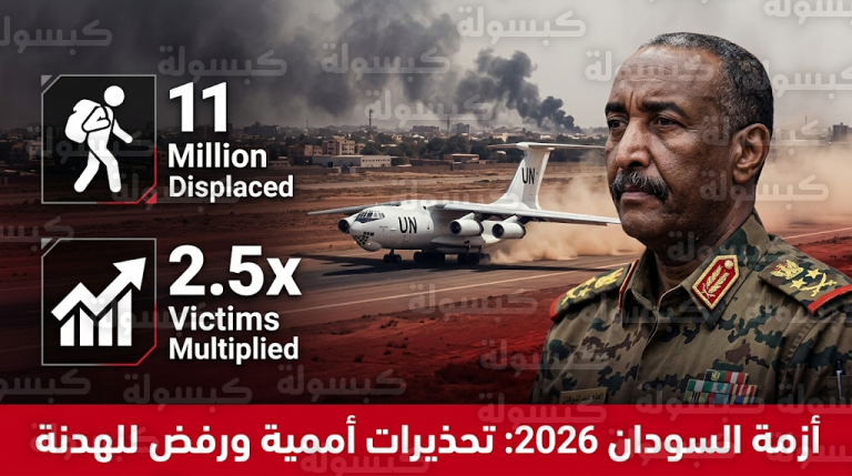 فولكر تورك يحذر من انفجار حصيلة الضحايا المدنيين في السودان والبرهان يجدد رفضه القاطع لأي هدنة إنسانية