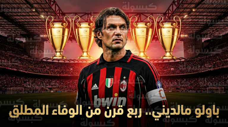 قصة رفض باولو مالديني عروض أرسنال وتشيلسي التاريخية والنادي الوحيد الذي كان بإمكانه إغراء أسطورة ميلان بالرحيل