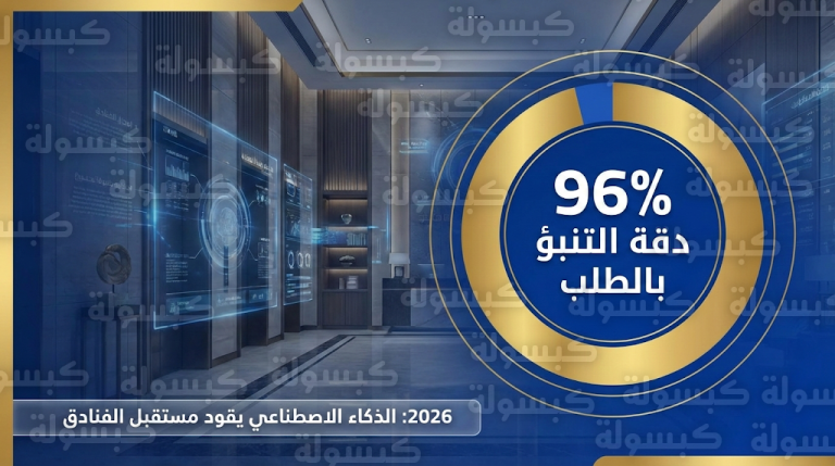 قطاع الضيافة السعودي يدخل مرحلة النضج الرقمي الكامل بدقة تنبؤ تصل إلى 96% ضمن مستهدفات رؤية 2030