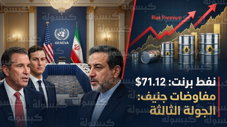 قفزة في أسعار النفط العالمية مع انطلاق مفاوضات جنيف الحاسمة بين الولايات المتحدة وإيران لتجنب تعطل الإمدادات