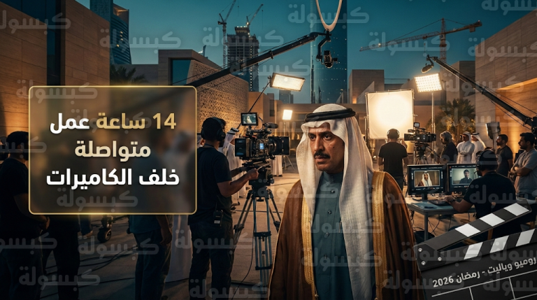 كواليس دراما رمضان 2026.. 14 ساعة تصوير يومياً لإنهاء الحلقات الأخيرة من مسلسل روميو وياليت