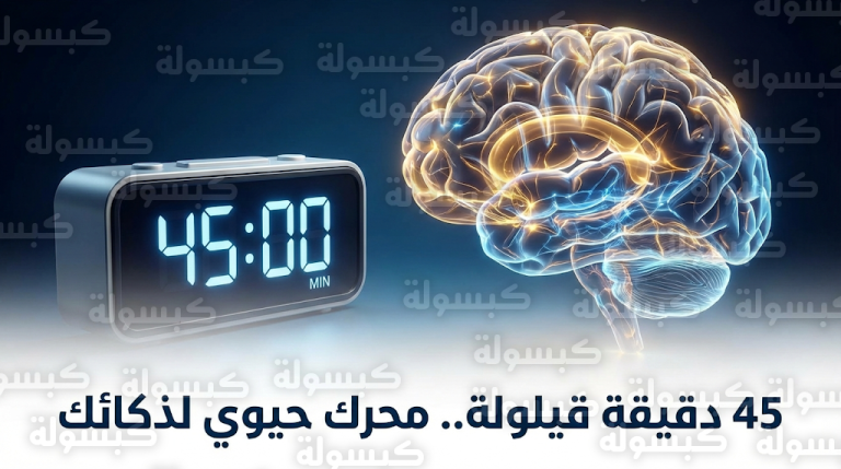 كيف ترفع القيلولة كفاءة عقلك؟ خبراء يحددون 45 دقيقة لإعادة ضبط الوصلات العصبية وزيادة الإنتاجية