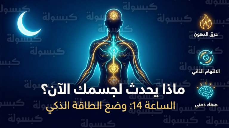 ماذا يحدث لجسمك في الساعة 14 من صيام أول أيام رمضان 2026؟