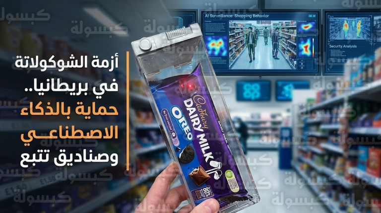 متاجر بريطانية كبرى تضع ألواح الشوكولاتة داخل صناديق بلاستيكية مزودة بتقنية التتبع لمواجهة السرقة المنظمة