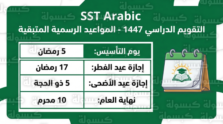 متى تبدأ إجازة الطلاب في رمضان 1447؟.. جدول المواعيد الرسمية المتبقية في التقويم الدراسي