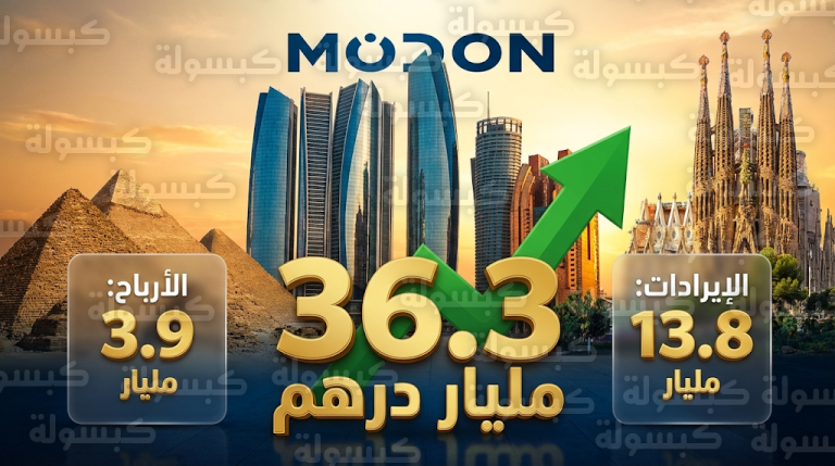 مدن القابضة تحقق مبيعات قياسية بقيمة 36.3 مليار درهم وتوسع حضورها في الإمارات ومصر وإسبانيا