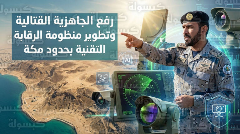 مدير عام حرس الحدود يتفقد الجاهزية القتالية والأنظمة التقنية المتطورة في قطاعات منطقة مكة المكرمة