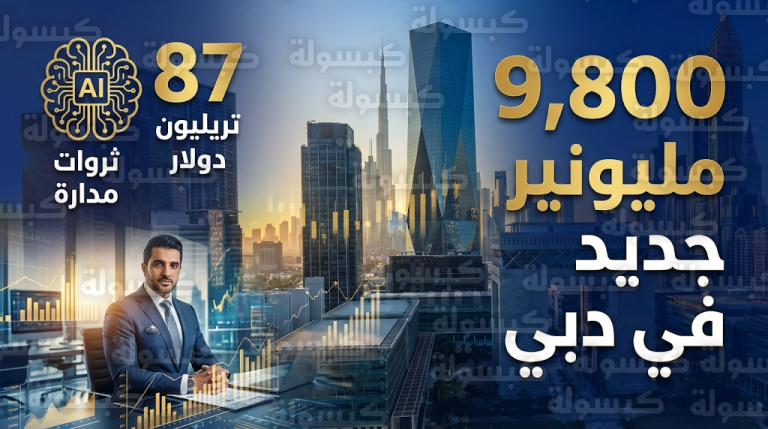 مركز دبي المالي العالمي يكشف عن انضمام 9800 مليونير جديد لدبي ضمن تقرير آفاق الثروة العالمية 2026