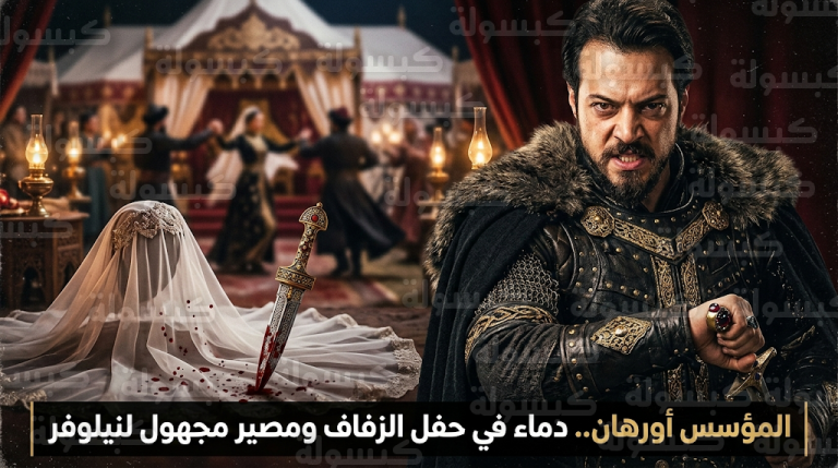 مسلسل المؤسس أورهان الحلقة 16 تشهد مواجهة دامية لـ نيلوفر وصدمة طعن العريس في ليلة الزفاف