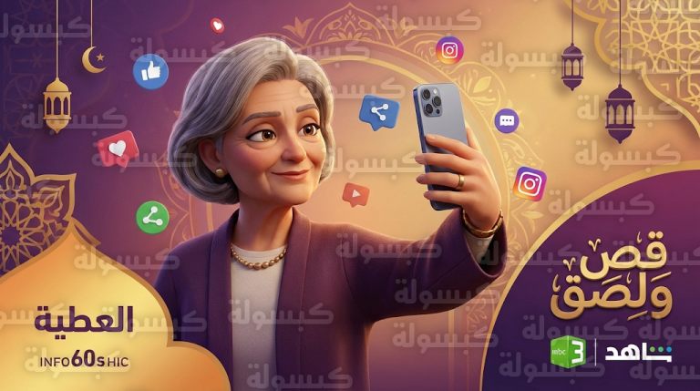 مسلسل قص ولصق يتصدر اهتمامات العائلات العربية في رمضان 1447 بمغامرات الجدة العصرية عبر MBC 3