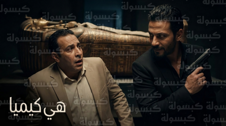 مسلسل هي كيميا الحلقة 4 يشهد اختطاف كوثر في تابوت موتى وصدمة كبرى لسلطان
