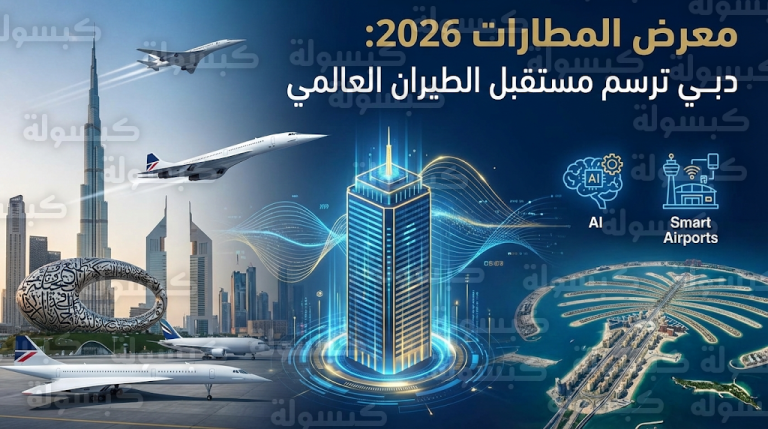معرض المطارات 2026 في دبي يستعرض مستقبل الملاحة الجوية وتقنيات الذكاء الاصطناعي بمشاركة 150 عارضاً دولياً