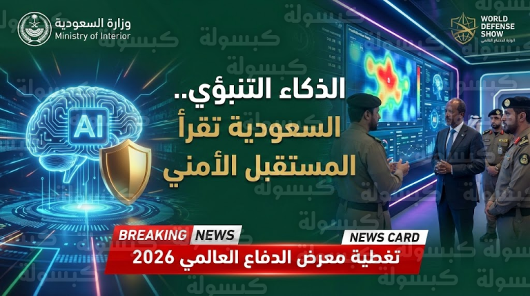 مفاجأة معرض الدفاع 2026.. كيف ستحمي السعودية الأرواح قبل وقوع الخطر؟ تفاصيل تقنية “مقدام” التي أذهلت وزير الأمن الصومالي