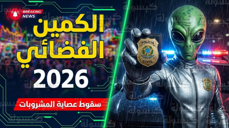 مفاجأة من العيار الثقيل: لماذا ارتدت الشرطة أزياء “Aliens” في كرنفال 2026؟ تفاصيل الخطة التي خدعت الجميع!