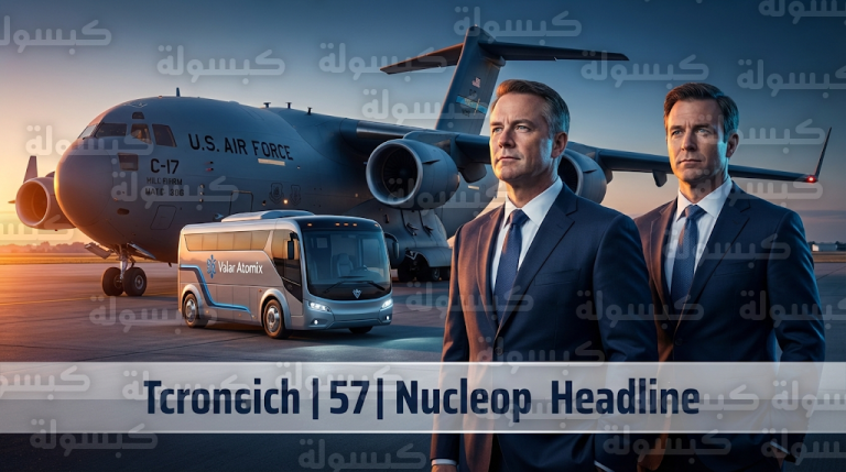 مفاعل وورد النووي يدشن حقبة جديدة لتوليد الكهرباء بعد أول عملية نقل جوي عسكرية في تاريخ سلاح الجو الأمريكي