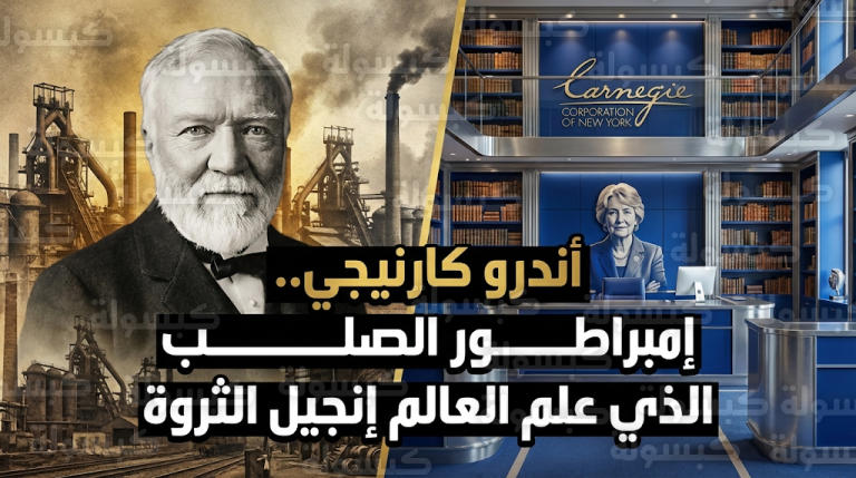 من فتى بكرات إلى إمبراطور الصناعة والعمل الخيري قصة كفاح أندرو كارنيجي التي تدرسها كليات الأعمال حول العالم