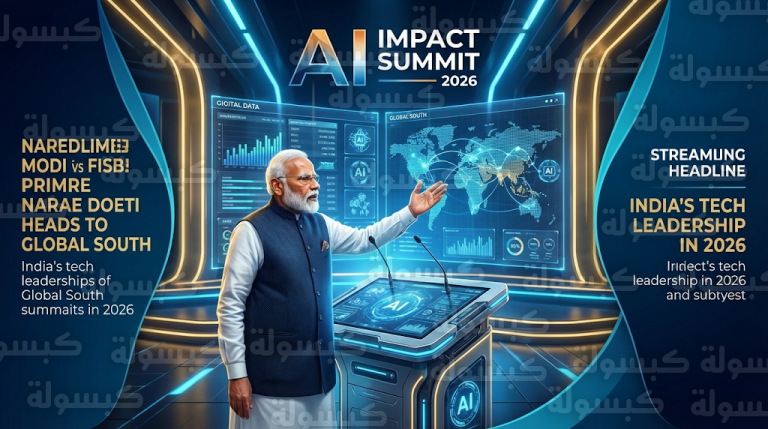 مودي يطالب بكسر احتكار التقنيات المتقدمة ويحذر من تحويل البشر إلى مادة خام للأنظمة الذكية