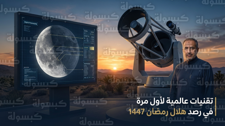 موعد استطلاع هلال رمضان 2026 في السعودية بمرصد سدير واستخدام تقنيات رصد لأول مرة
