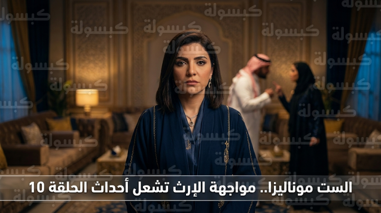 موعد عرض مسلسل الست موناليزا الحلقة 10 اليوم الجمعة 27-2-2026 وتفاصيل البث عبر منصة شاهد