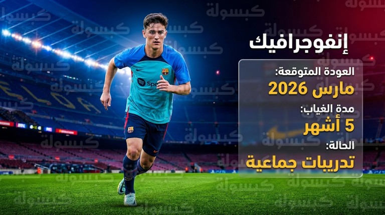 موعد عودة غافي للمشاركة مع برشلونة والجدول الزمني لظهوره الأول في مباريات مارس 2026