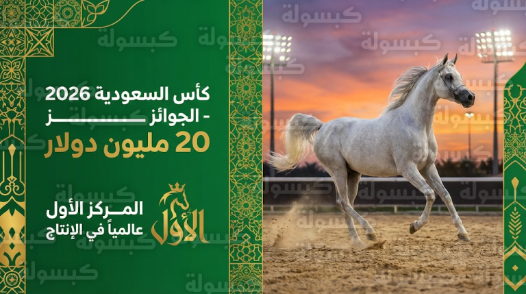 موعد كأس السعودية 2026 والقنوات الناقلة للسباق الأغلى عالمياً غداً الجمعة 20 فبراير في الرياض