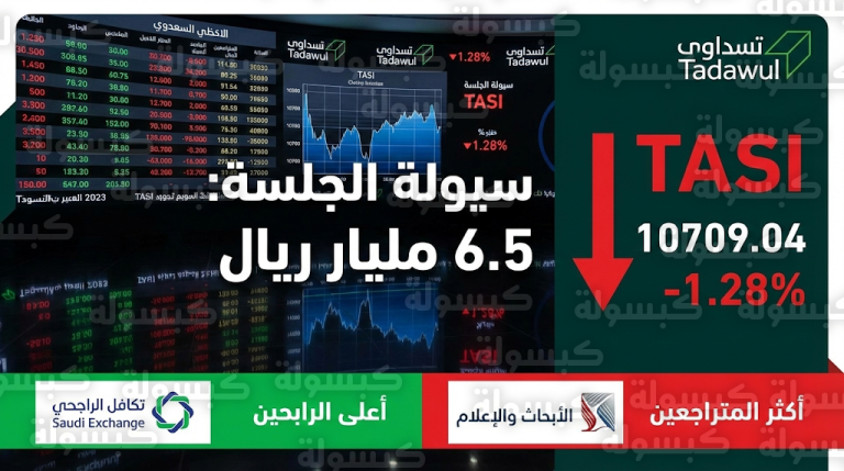 نتائج إغلاق مؤشر سوق الأسهم السعودية تاسي اليوم الخميس 26-2-2026 وقائمة الشركات الأكثر ارتفاعاً وانخفاضاً