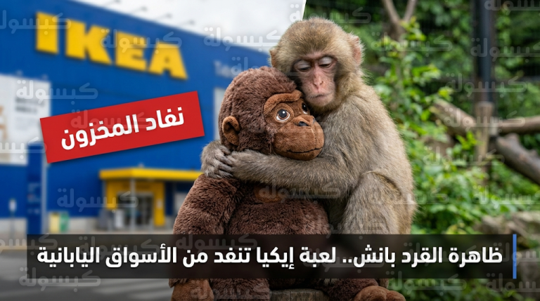 نفاد كامل للعبة غوريلا إيكيا في اليابان بسبب القرد بانش وزيادة قياسية في أعداد زوار حديقة إيتشيكاوا