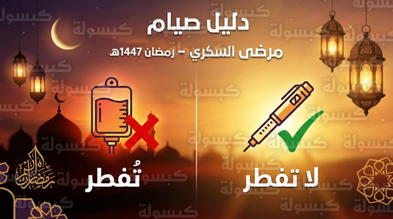 هل تبطل إبر السكر الصيام؟ هيئة كبار العلماء توضح حكم الأنسولين والحقن في رمضان 2026