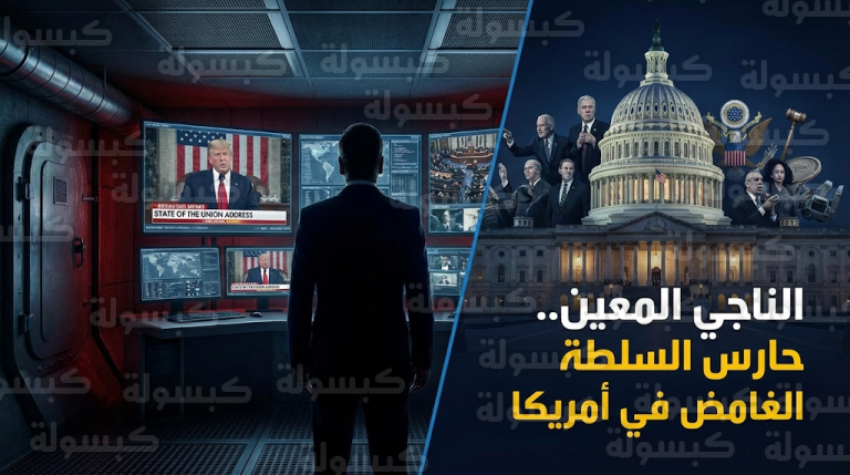 هوية سرية وموقع محصن لمسؤول أمريكي ضمن إجراءات بروتوكول الناجي المعين خلال خطاب ترامب اليوم