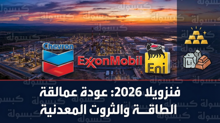 واشنطن تعلن رسمياً تفعيل نظام التراخيص العامة لشركات الطاقة في فنزويلا لضبط أسعار النفط العالمية