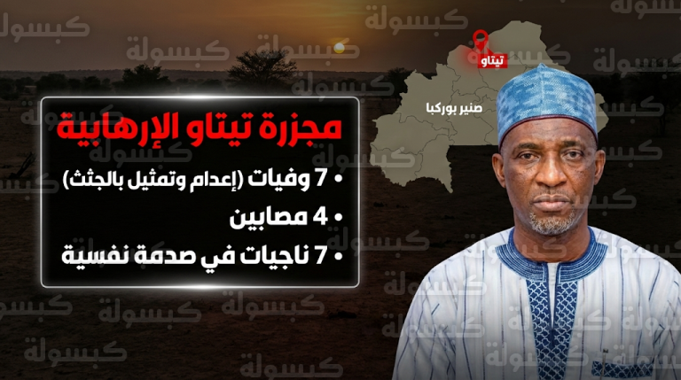 وزارة الداخلية الغانية تكشف كواليس مجزرة تيتاو المروعة وتفاصيل تصفية 7 تجار والتمثيل بجثامينهم