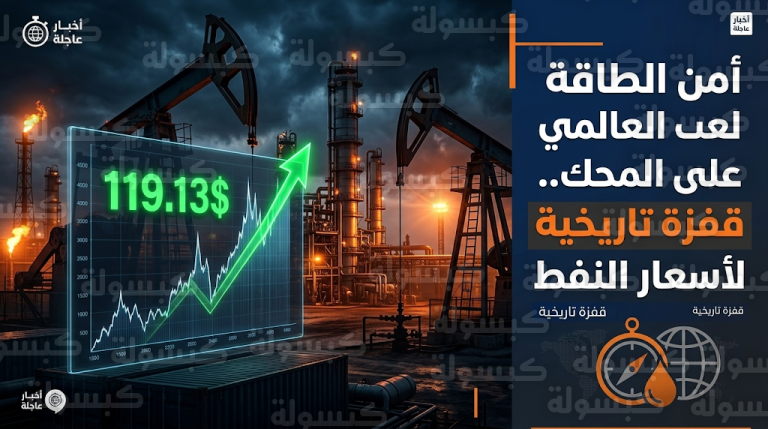 أسعار النفط اليوم الخميس 19-3-2026: قفزة كبرى لخام برنت بعد استهداف منشآت طاقة بالخليج