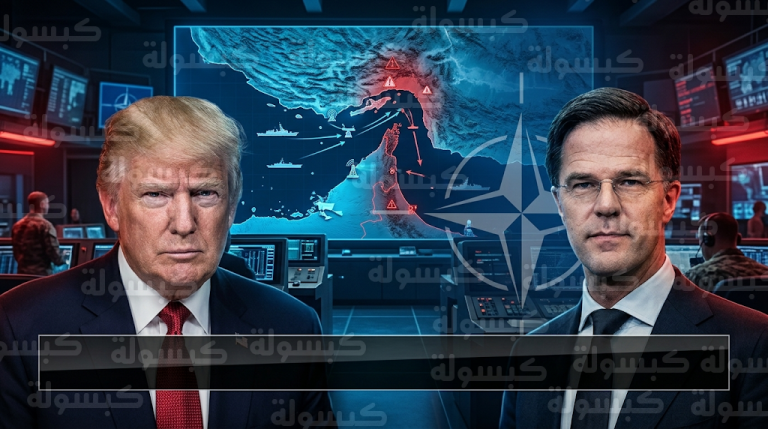 أمين عام الناتو يطالب بتحرك عسكري حازم ضد إيران ويؤكد تشكيل تحالف من 20 دولة لتأمين مضيق هرمز