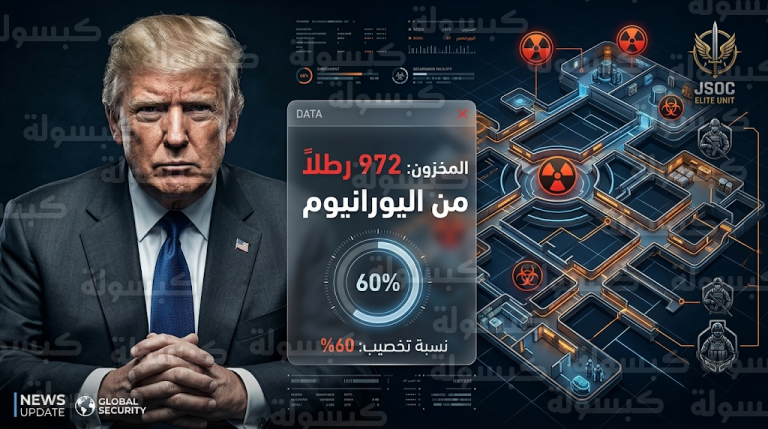 إدارة ترامب تدرس خيارات عسكرية لاستخراج المواد النووية الإيرانية من مواقعها الحصينة تحت الأرض