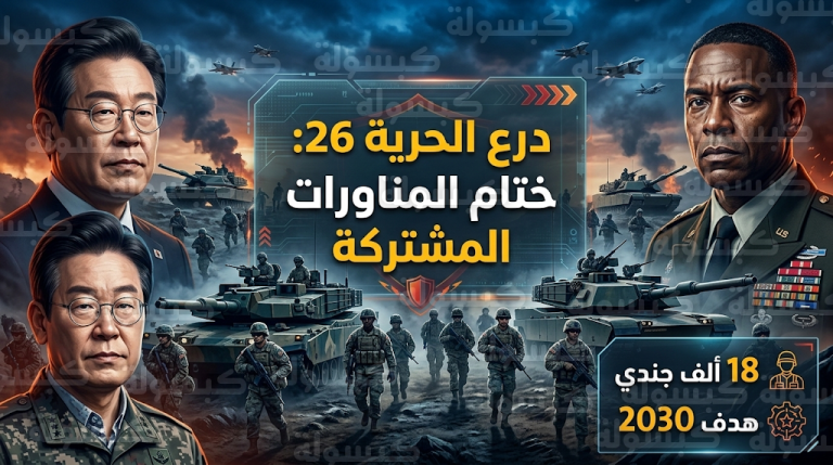 اختتام فعاليات درع الحرية 26 بين كوريا الجنوبية وأمريكا وسط تحول تكتيكي وردود فعل صاروخية من الجارة الشمالية