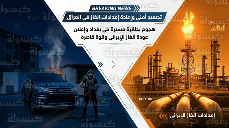 استشهاد ضابط في هجوم إرهابي بطائرات مسيرة استهدف مقر جهاز المخابرات الوطني بمنطقة المنصور في بغداد