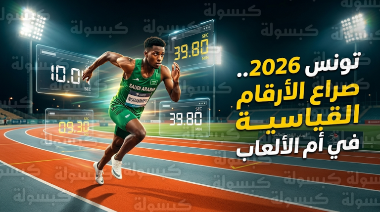 البطولة العربية لألعاب القوى للشباب 2026 في تونس: العداؤون السعوديون يستعدون لتحطيم الأرقام القياسية الصامدة