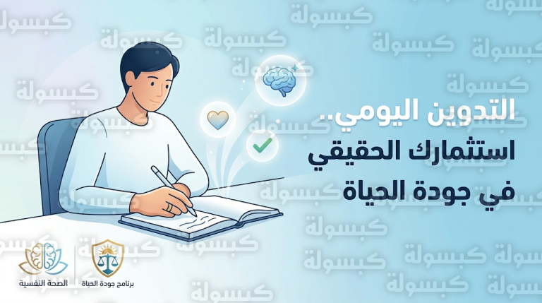 التدوين اليومي يعود للواجهة كأداة رئيسية لتعزيز الاستقرار النفسي وتحقيق مستهدفات برنامج جودة الحياة في عام 2026