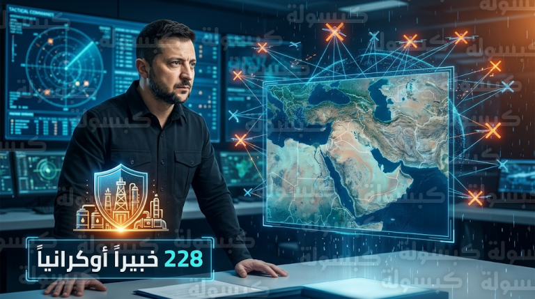 زيلينسكي يعلن إرسال 228 خبيراً إلى 5 دول في الشرق الأوسط لتعزيز الدفاعات الجوية ضد المسيرات