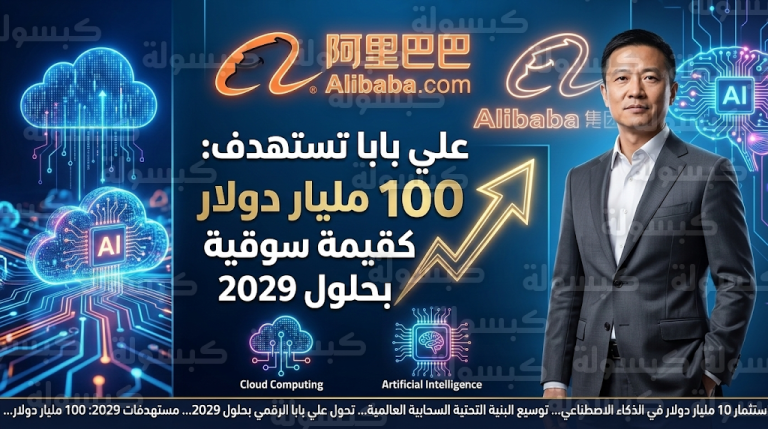 علي بابا تراهن بـ 100 مليار دولار على تقنيات المستقبل لتنويع دخلها بعد تراجع أرباحها بنسبة 67%