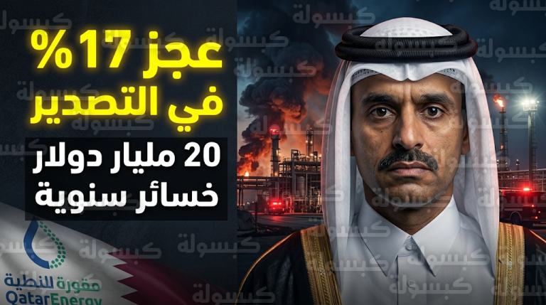 قطر للطاقة تعلن تفعيل بند القوة القاهرة على عقودها الدولية بعد تضرر 17 بالمئة من قدرتها التصديرية