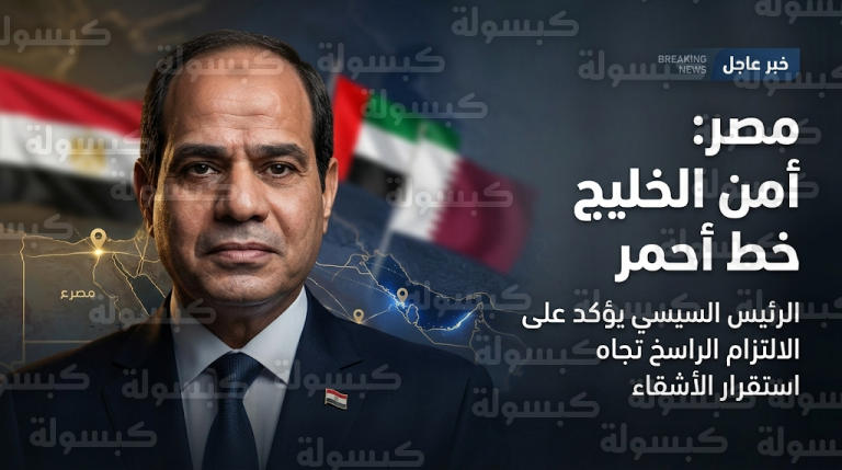 مصر توجه رسالة حازمة لإيران وتشدد على أن دول الخليج ليست طرفاً في النزاعات العسكرية بالمنطقة