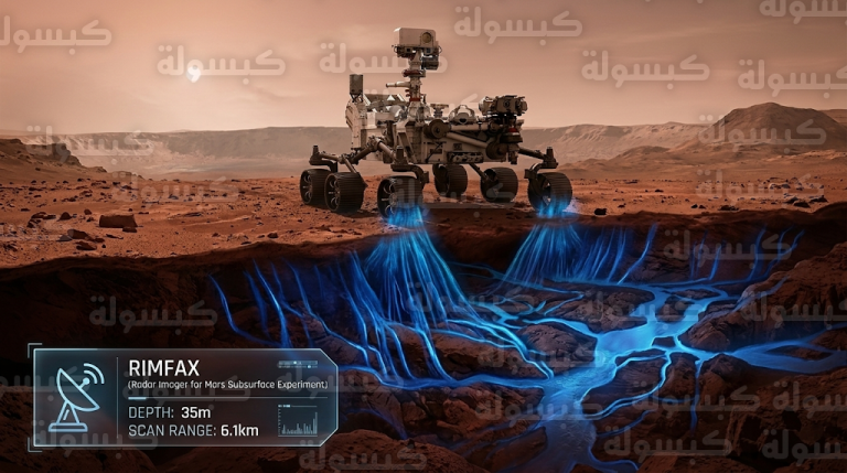 ناسا تكشف عن شبكة أنهار مخفية تحت سطح المريخ تعيد رسم التاريخ المائي للكوكب الأحمر