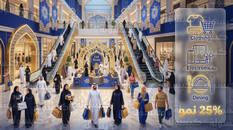 نمو مبيعات الأزياء بنسبة 25% في الإمارات وسط إقبال تاريخي على الأسواق في أول أيام عيد الفطر