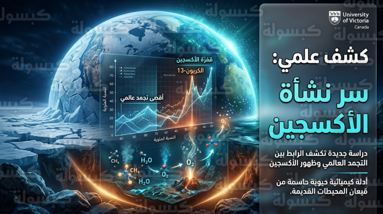 نموذج إحصائي مبتكر يفك لغز العلاقة بين ارتفاع الكربون ونشأة الحياة المعقدة